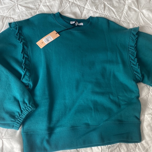 Rebecca Minkoff teal woman’s sweater - Picture 3 of 8